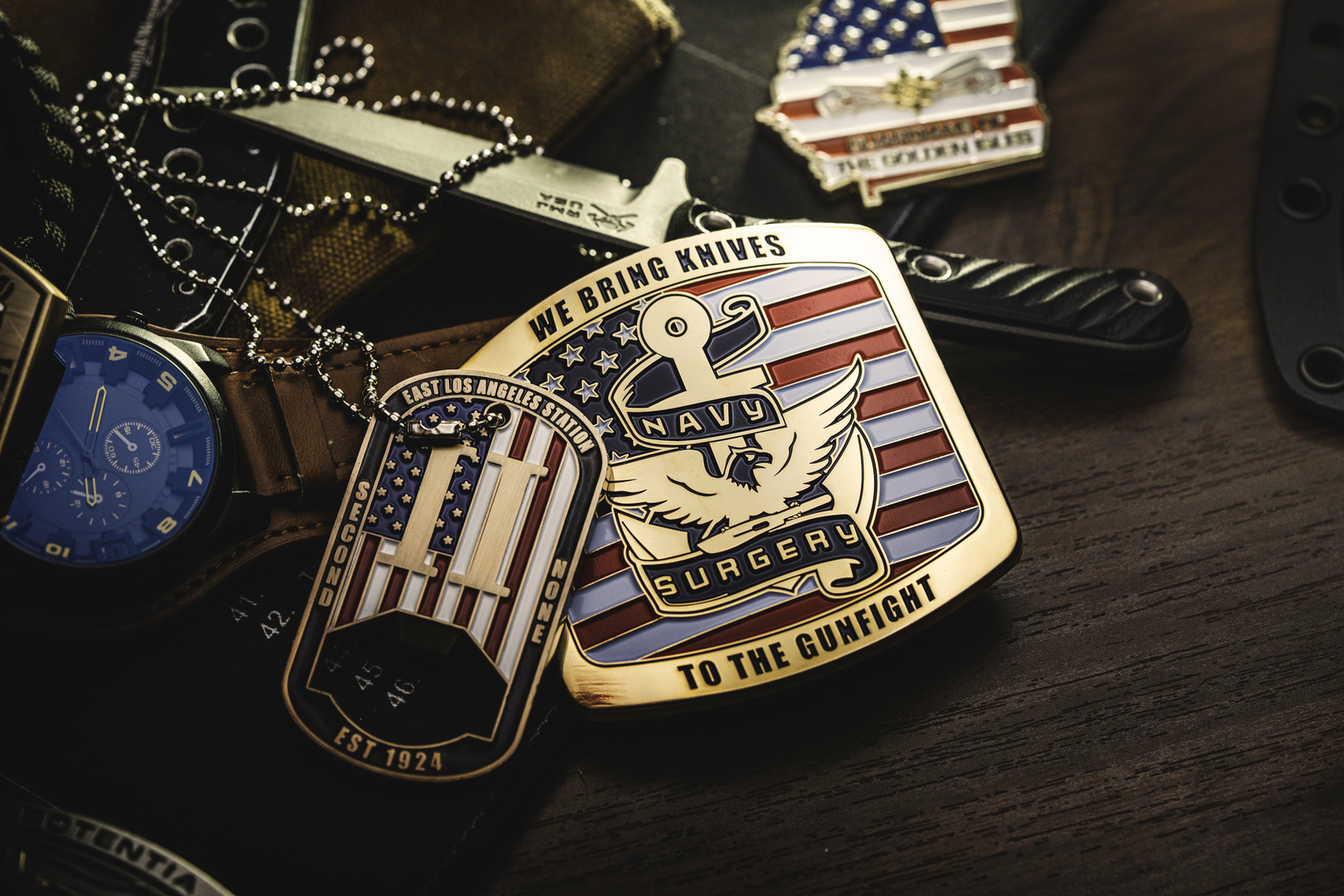 Honoring Service and Tradition: The Role of the United States Flag in Custom Military Coins and Belt Buckles