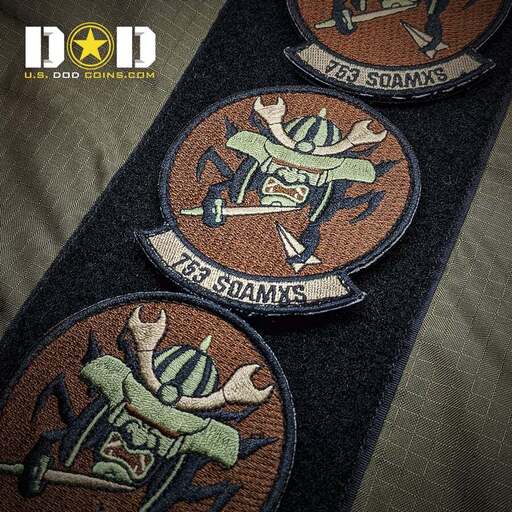 753 SOAMXS YOKOTA AB U.S. AIR FORCE CUSTOM PATCHES